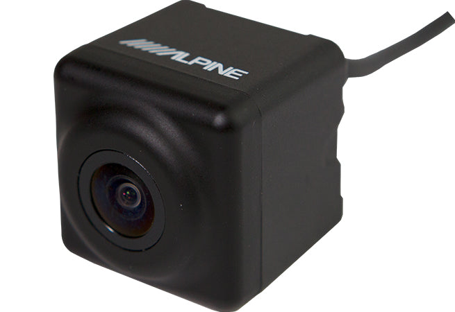  ALPINE HCE-C1100 HDR rearview HDR backup camera for enhanced visibility and safety while reversing.