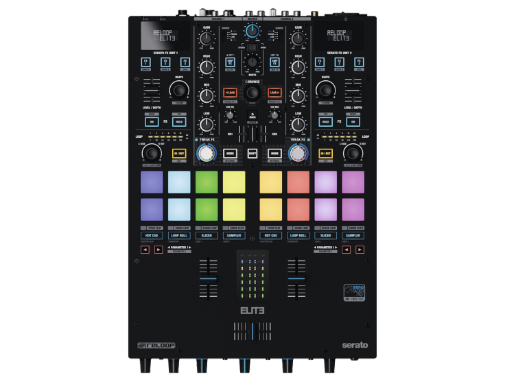 Reloop ELITE 2-channel DVS Mixer for Serato