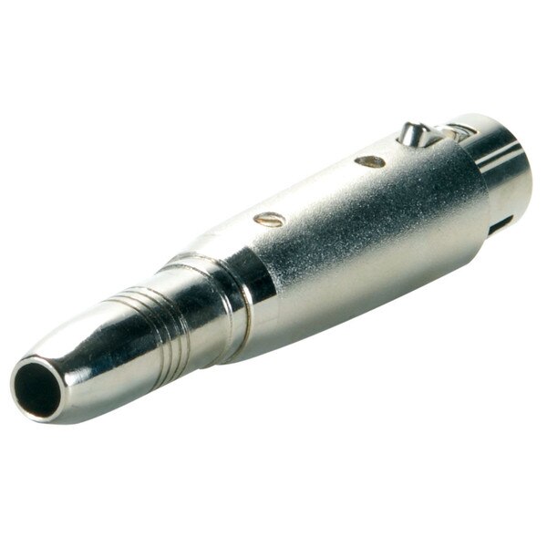 AT TQTXLRF XLR Female to 1/4" Stereo Female Adapter Converter Gender Audio Coupler