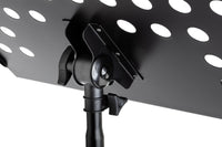 Thumbnail for Hosa MUS-439 Adjustable Music Stand - Black