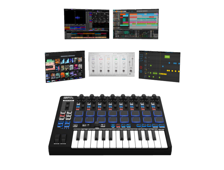 Reloop KEYPAD-PRO 25-key DAW Workstation MIDI Controller