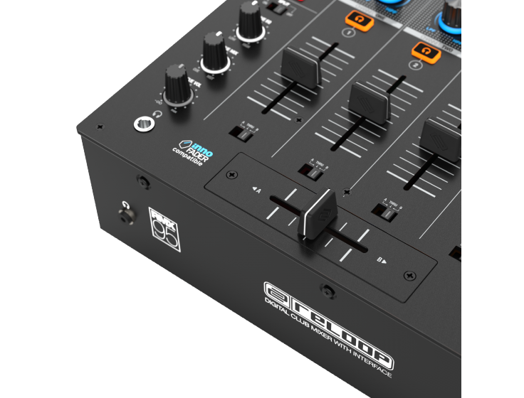 Reloop RMX-95 4+1-channel DVS Performance DJ Mixer with Neural Mix