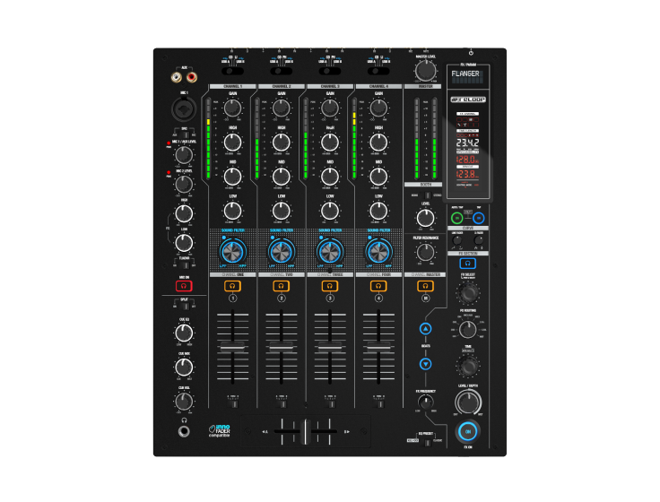 Reloop RMX-95 4+1-channel DVS Performance DJ Mixer with Neural Mix