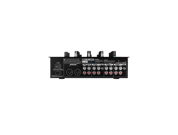 Reloop RMX-30-BT 3-channel Bluetooth DJ Mixer