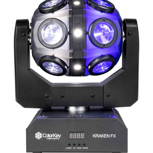 Colorkey CKU-1070 Kraken FX Energizing QUAD Color LED Effect Light with Built in Blinder