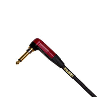 Thumbnail for Mogami GOLD INST SILENT R 10 Guitar Instrument Cable Right Angle Silent Plug To Straight Connectors - 10 Feet