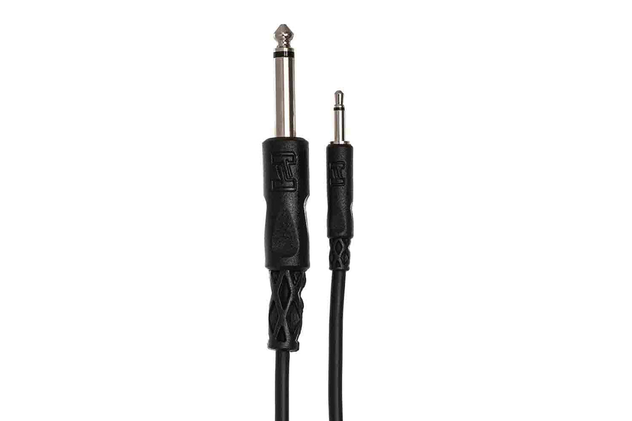 Hosa CMP-305 Mono Interconnect Cable 3.5 mm TS to 1/4 in TS – 5 Feet