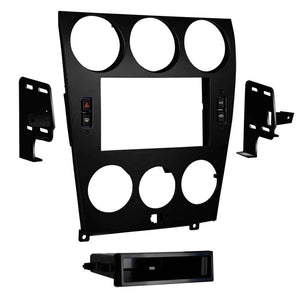Metra 99-7524B ISO DIN Radio Install Kit - Compatible Fits for Mazda6 2006-2008 Charcoal Black
