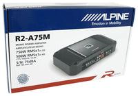 Thumbnail for Alpine R2-A75M 750 W RMS R-Series Class-D Mono Sub Amplifier + 4 Gauge Amp Kit
