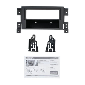 Metra 99-7953 Single-DIN Car Stereo Black Dash Kit - Compatible Fits for Suzuki Grand Vitara 2006-2012