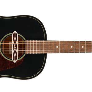 Gretsch Deltoluxe Dreadnought, Walnut Fingerboard, Tortoiseshell Pickguard, Black Top