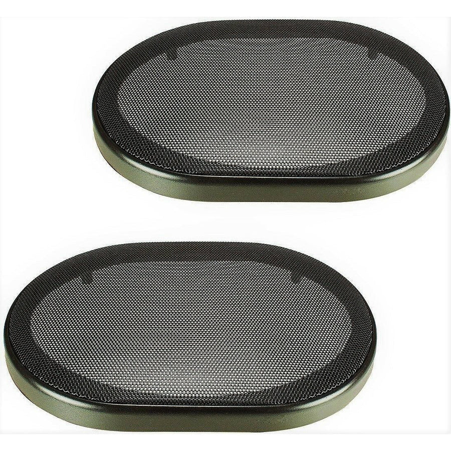 2 Absolute Universal 6"x9" Speaker Component Protective Grills Covers