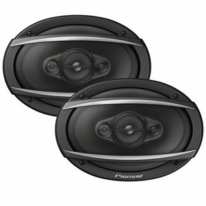 2 Pair Pioneer TS-A6960F 6x9" 4-Way 450Watt Coaxial Car Audio Speakers