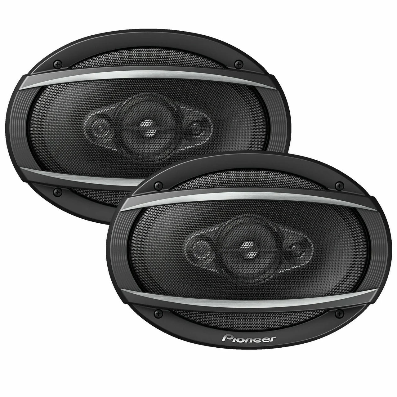 2 Pair Pioneer TS-A6960F 6x9" 4-Way 450Watt Coaxial Car Audio Speakers