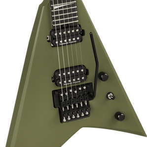 Jackson American Series Rhoads RR24, Ebony Fingerboard, Matte Army Drab