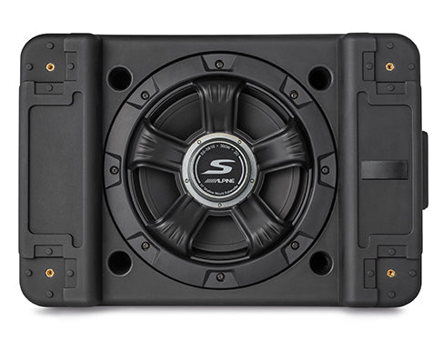 Alpine SS-SB10 Single 10” S-Series Shallow Preloaded Subwoofer Enclosure
