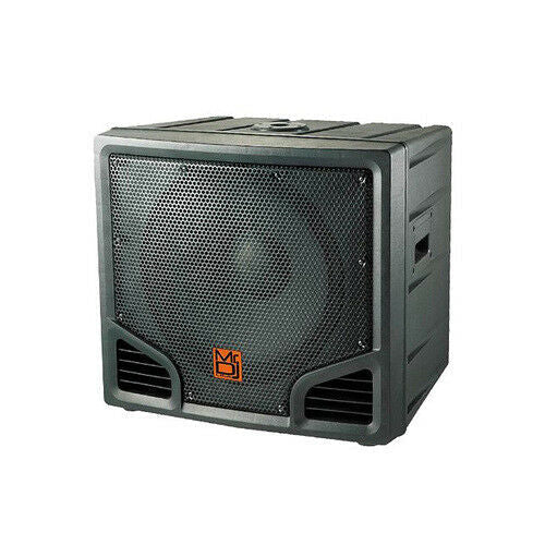 MR DJ PRO-SUB18AMP 18" 6000W Active Self-Powered PA DJ Subwoofer Bluetooth USB/SD/FM 2 Speaker Output