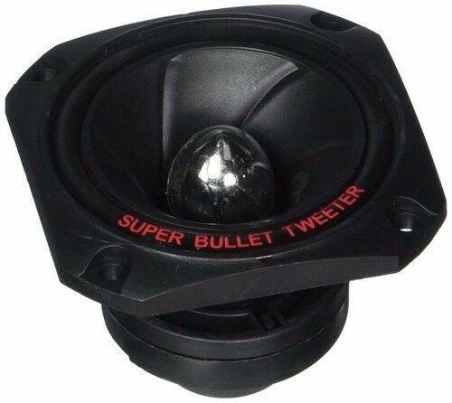 2 MR DJ TWS400 400W 3.1" Square Super Piezo Bullet Compressor Tweeter