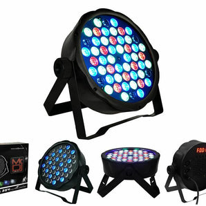 4 MR DJ MEGA354 Slim Disco DJ Party Club Stage Show Lighting Flat Par Wash Lighting