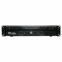 Thumbnail for MR DJ AMP-8800 2500W MAX, 2-channel 1200 watts RMS bridgeable dynamic series PA DJ power amplifier