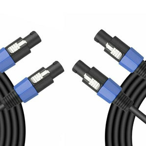 2 KCSMSM25 25 Feet Speakon Male to Speakon Male Speaker Cable