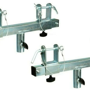 (2) Triangle or Square Truss Adapter Bracket Tripod Stand Support T- Bar Package