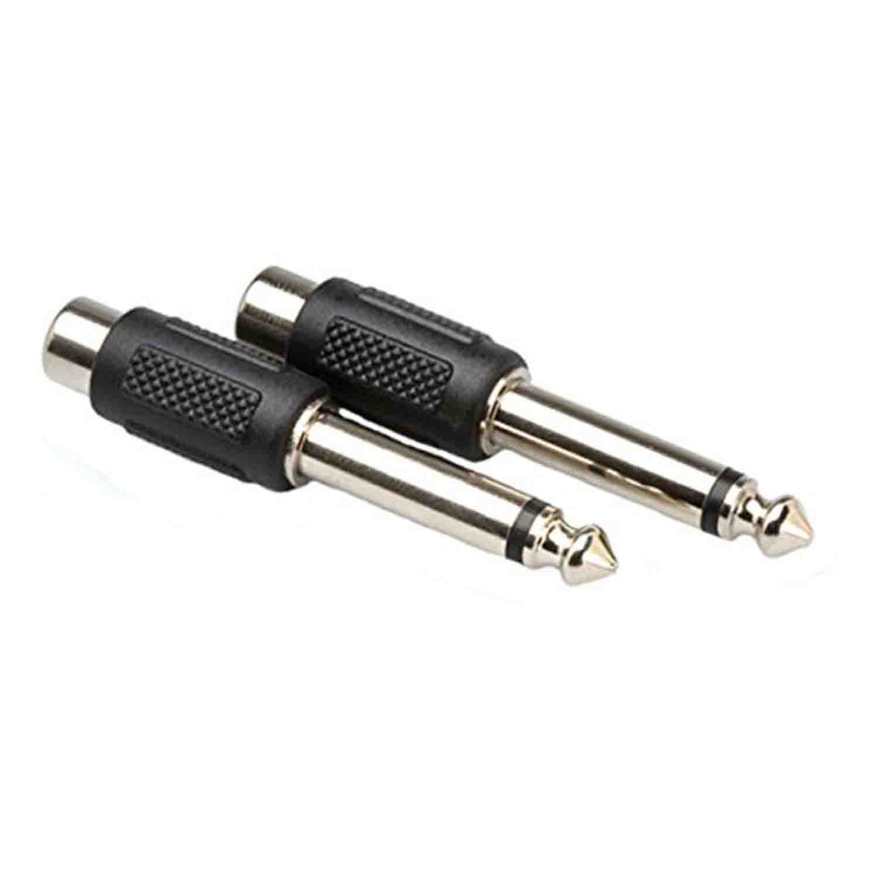 Hosa GPR-101 Adaptors, RCA Female To 1/4" Male Audio Adapter - RCA Female To Mono 1/4" Male