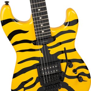 Jackson 2910059500 Pro Origins 1985 San Dimas SD1 Electric Guitar - Yellow Bengal, Ebony Fingerboard