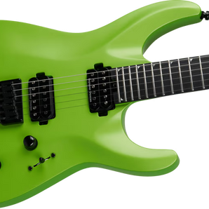 Jackson 2914507525 Pro Plus Series Soloist SLA2 HT Electric Guitar - Toxic Apple