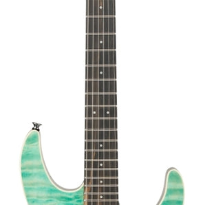 Charvel 2972813546 Pro-Mod Plus Dinky DK24 HSS QM Electric Guitar - Blue Curaçao
