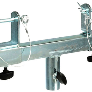 MR TRUSS TSBC250 Universal Chrome T-Adapter Triangle or Square Truss Adapter Bracket Tripod Crank Light Stand Bar