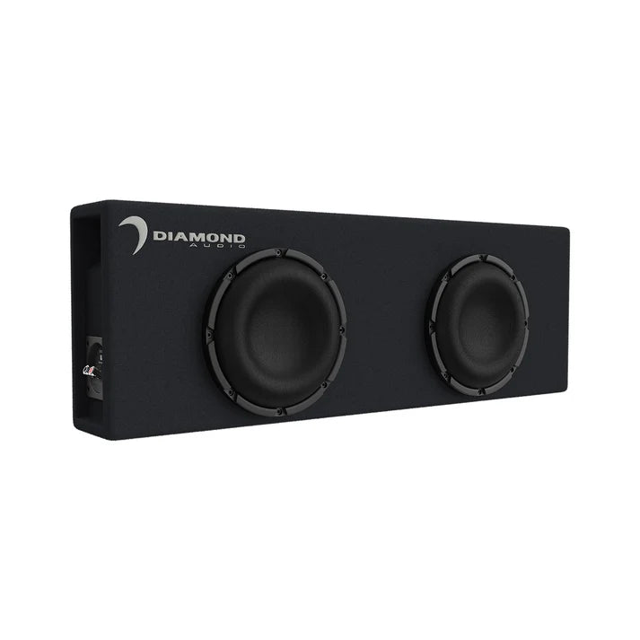 Diamond Audio DESMB8DA 8" 2 Ohm 500W RMS Power Handling Active Subwoofer Enclosure