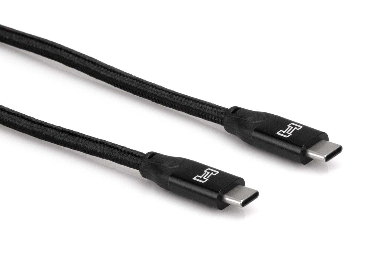 Hosa USB-306CC SuperSpeed USB 3.1 Type-C Male to Male Cable - Gen2, 6'