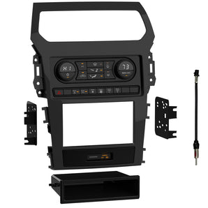 Metra 99-5852CH Turbo Tactile Radio Install Kits - Compatible Fits for Ford Explorer 2011-2015 (with Single Zone, Manual Climate Co)