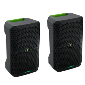 2 Mackie Thump GO 8" Pro PA DJ Portable Battery-Powered Loudspeaker