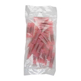 Install Bay HSRBC8 heat shrink red butt connector suitable for 8 gauge wires, packaged as a set of 25.