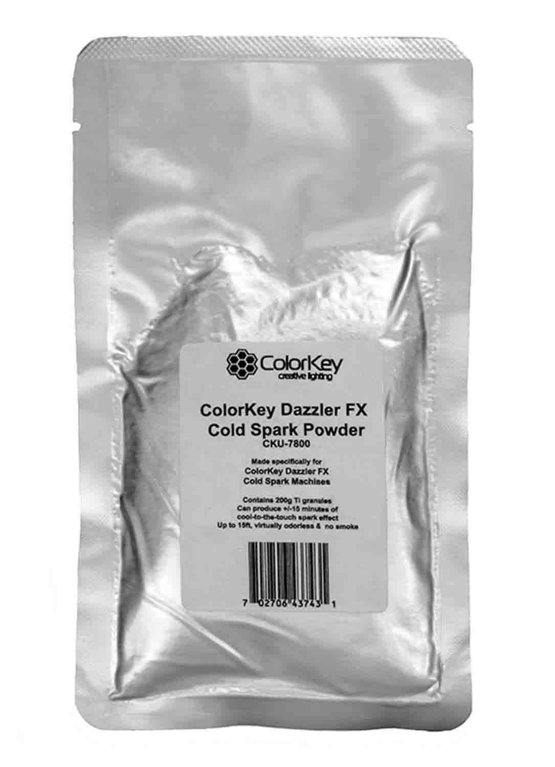 ColorKey CKU-7800 Dazzler FX Cold Spark Powder