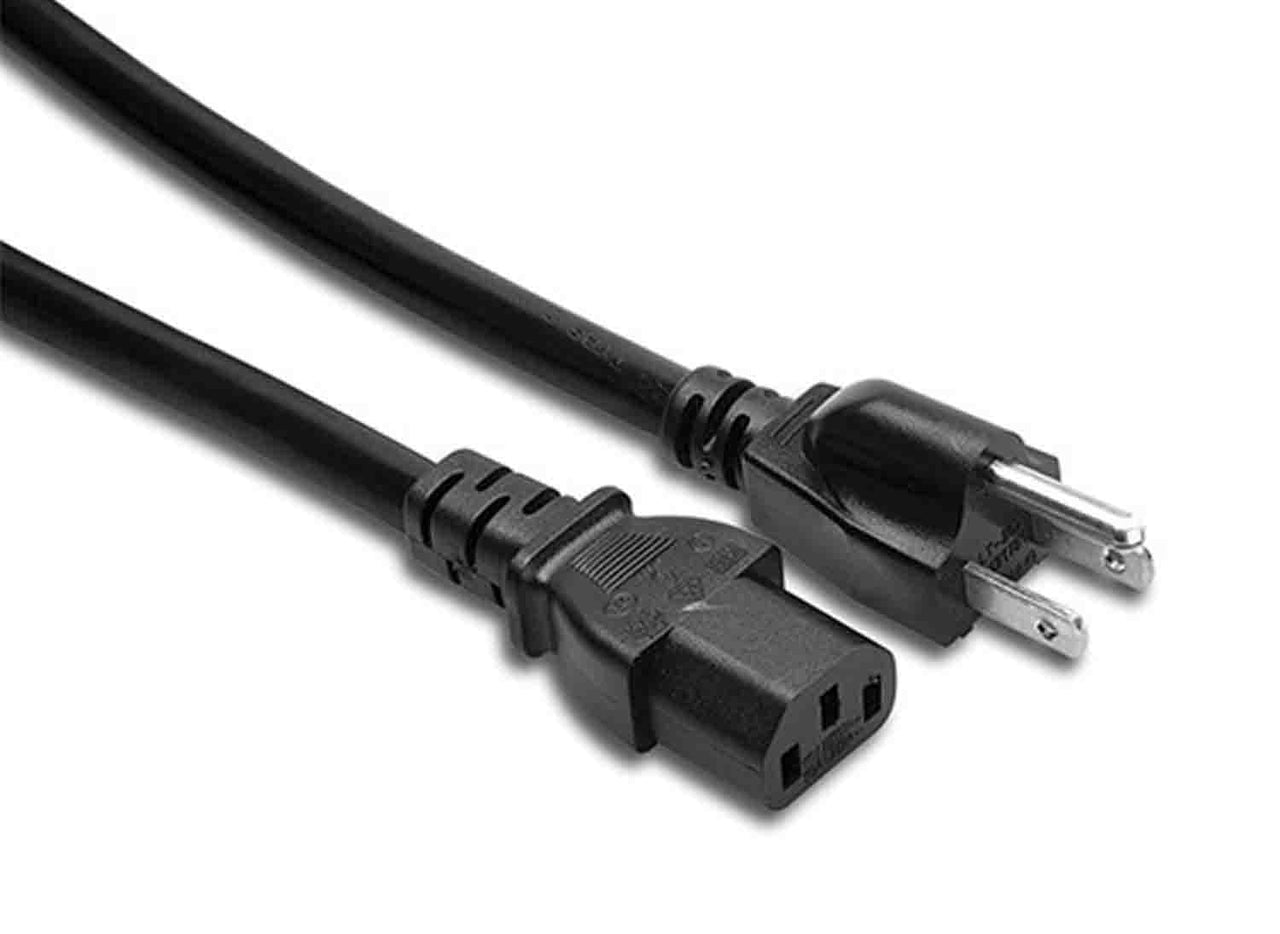 Hosa PWC-401.5, IEC C13 to Nema 5-15P Power Cord, 1.5 Feet