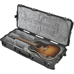 SKB	3i-4217-18 iSeries Waterproof Acoustic Guitar Case with Wheels - Black