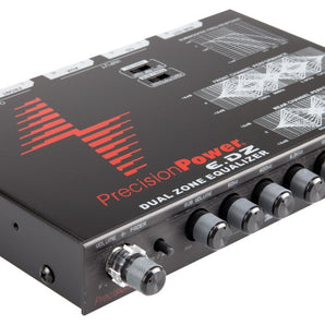 Precision Power E.DZ 1/2 DIN 3 & 4 Band Dual-Zone Equalizer
