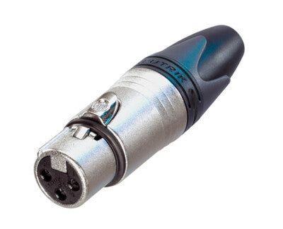 Neutrik NC3FXX Female XLR Connector Nickel