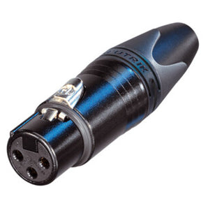 Neutrik NC3FXX-BAG 3-pole Female XLR Cable-mount Connector