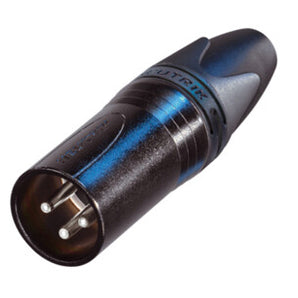 Neutrik NC3MXX-BAG 3-pole Male XLR Cable-mount Connector