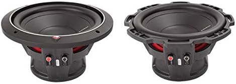 2 Rockford Fosgate Punch P1S4-10 500W 10" Punch Series Single 4-ohm Car Subwoofer