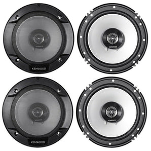 2 Kenwood KFC-1666S Wireless Surround 2-Way Coaxial Sound Car Speakers
