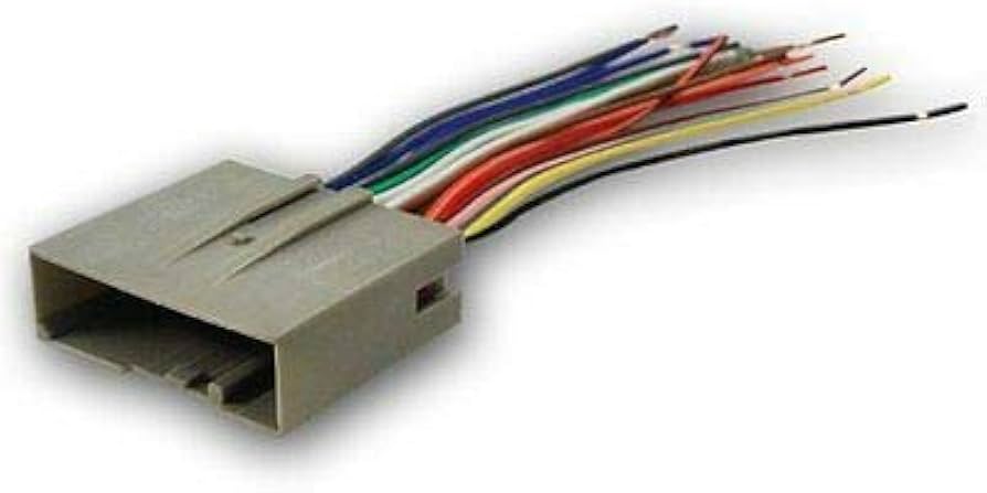 Absolute USA H692/5520 Radio Wiring Harness Fit Ford/Lincoln/Mercury/Hyundai 2003-2010 Power 4 Speaker (70-5520, FWH-692)