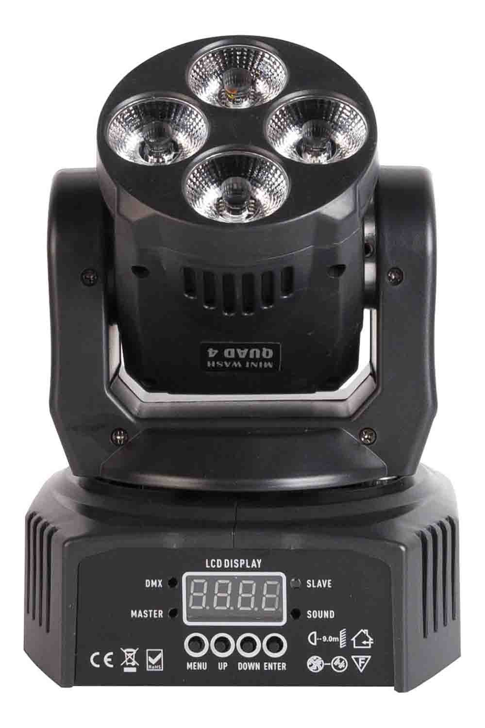 Colorkey CKU01-5033 Mover Miniwash QUAD 4 Compact Moving Head Wash Light