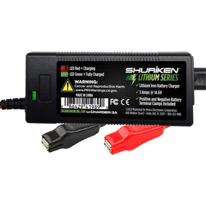 Shuriken LI-CHARGER-3A 3-Amp Lithium Battery Charger