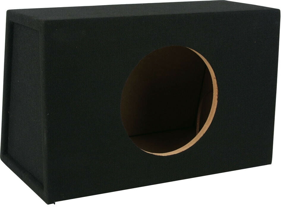 12" Sealed 3/4" MDF Single Hatchback Subwoofer Sub Enclosure Box 1.2 Cubic Feet