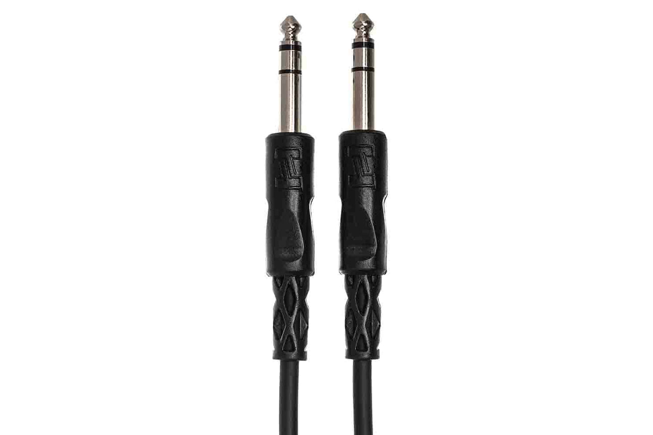 Hosa CSS-110 Balanced Interconnect Cable 1/4-inch TRS Male to 1/4-inch TRS Male - 10 FT